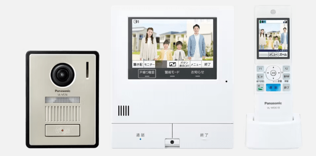 ワイヤレスモニター付テレビドアホン　VL-X50AHF
