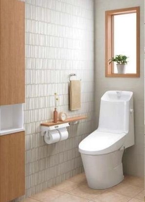 LIXILアメージュシャワートイレ　一体型